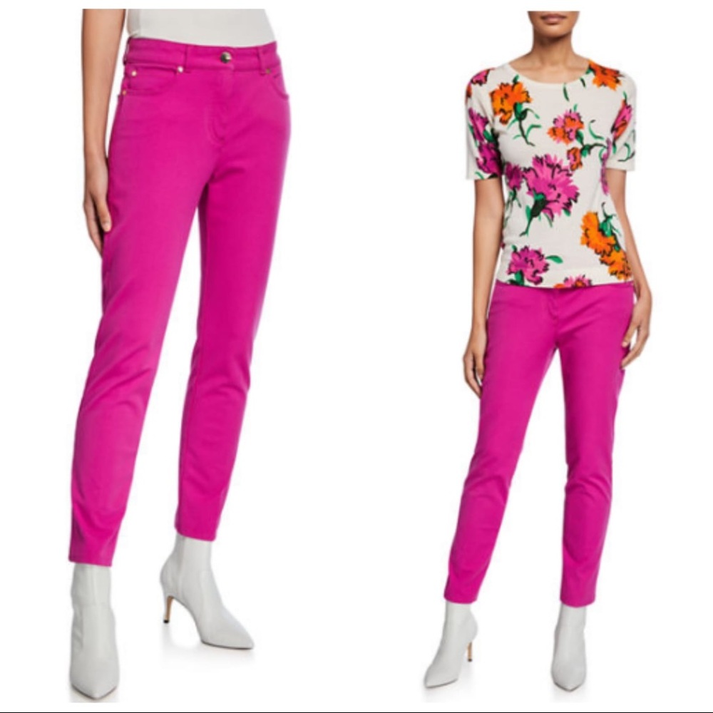 Justfabulous woman’s pink skinny jeans, SZ 25